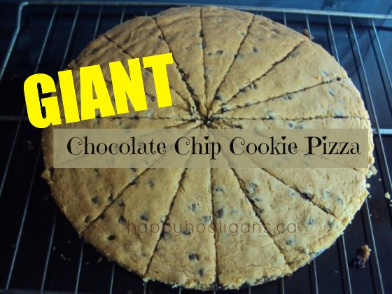 giant chocolate chip cookie recipe - happy hooligans giant chocolate chip cookie recipe - happy hooligans