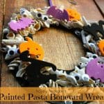 Painted Pasta Boneyard Wreath - happy hooligans