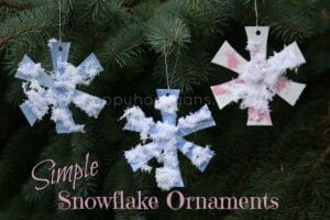 simple snowflake ornament - cover photo