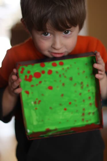 box lid art - happy hooligans box lid art apple tree