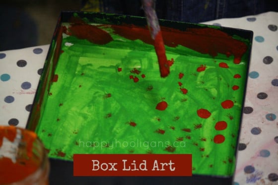 box lid art - happy hooligans box lid art cover photo