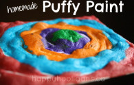 homemade 3 ingredient puffy paint