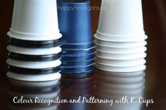 colour recognition and patterning with k cups