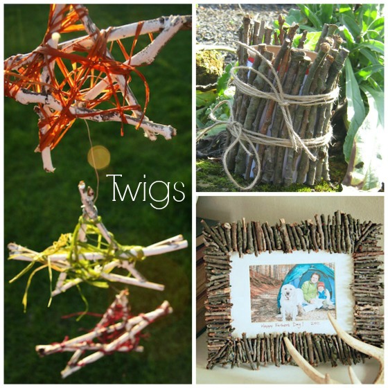 Twig crafts kids can make and give