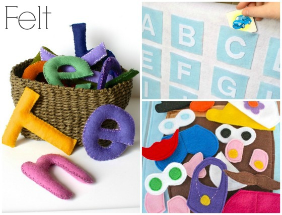 homemade felt toys to make for toddlers