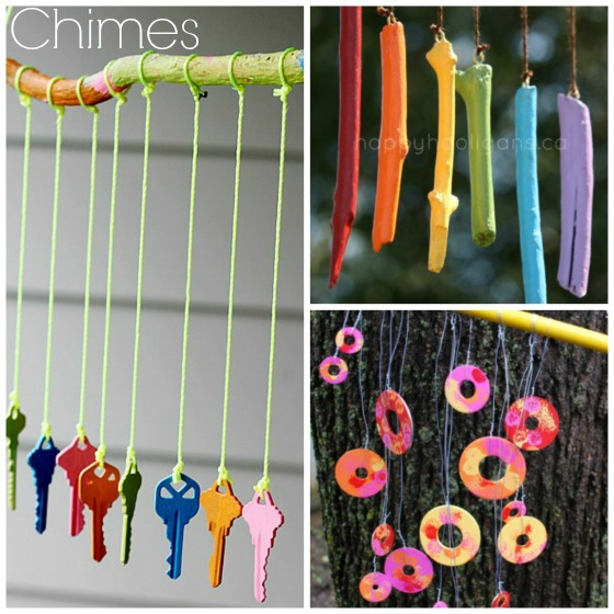 wind chimes kids can make and give