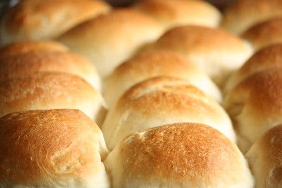homemade dinner roll bread machine recipe