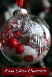 clear glass christmas balls