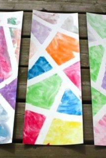 easy stained glass art for kids