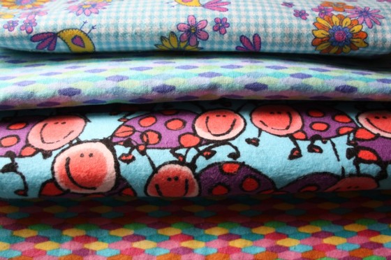 Fabric for Flannel receiving blankets