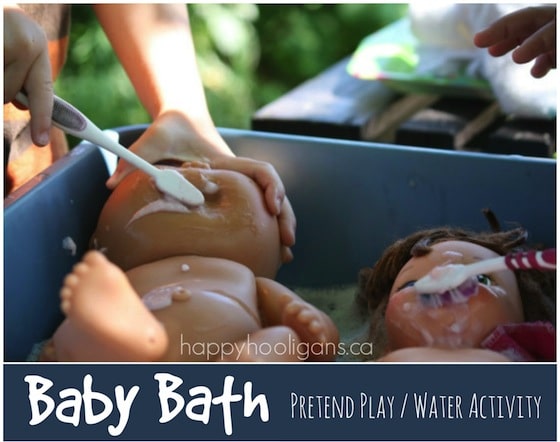 Doll Bath Station for Toddlers
