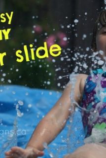 diy water slide cover photo