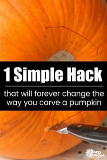 Best Pumpkin Carving Hack - Happy Hooligans