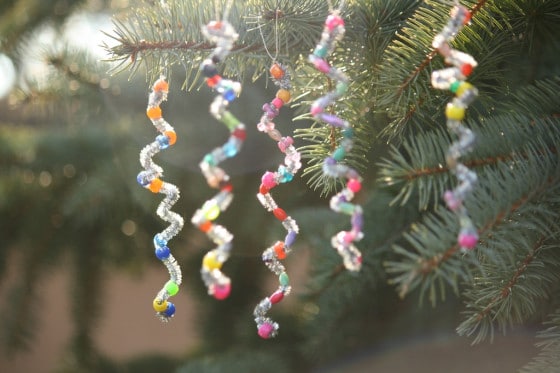 5 icicle ornaments 