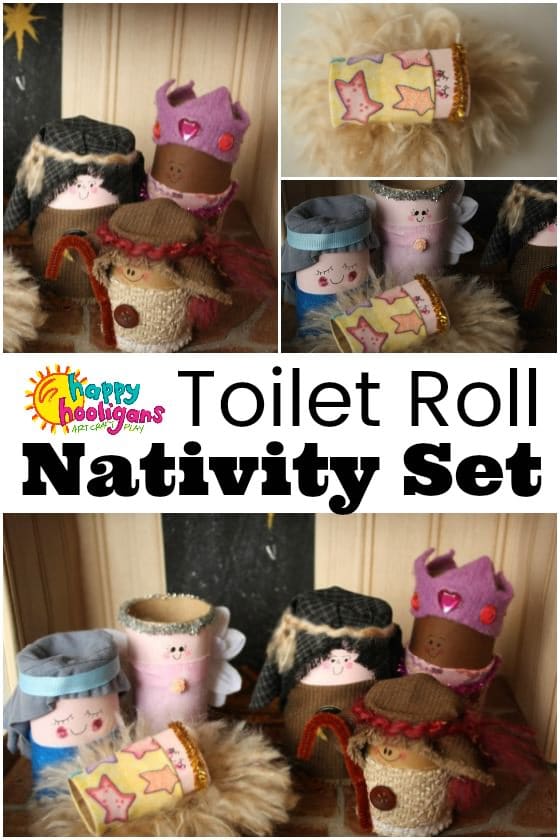 Toilet Roll Nativity Set