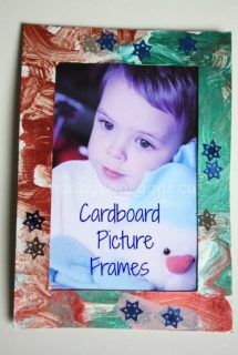 cardboard picture frames cover pic