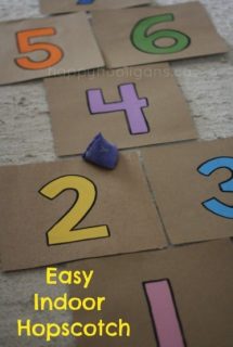 easy indoor cardboard hopscotch cover photo