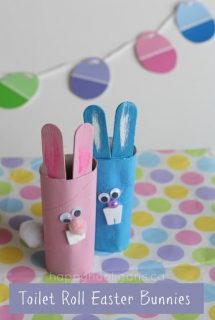 Toilet Roll Easter Bunny Craft