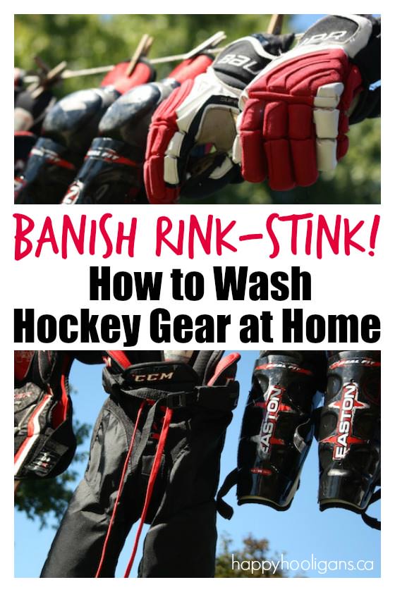 How to Wash Hockey Gear at Home - Happy Hooligans