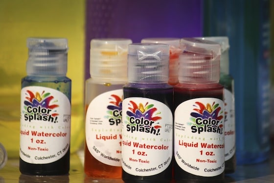liquid water colours
