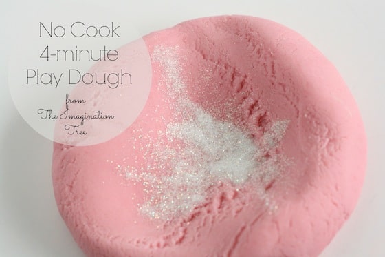no cook play dough with glitter