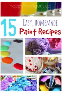 15 homemade paint recipes for kids