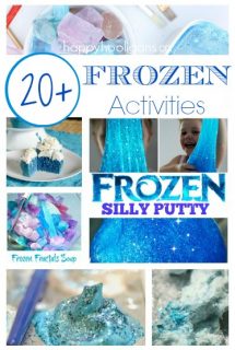 20 Frozen Activities and recipes for kids