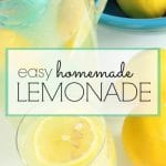 easy fresh-squeezed lemonade recipe