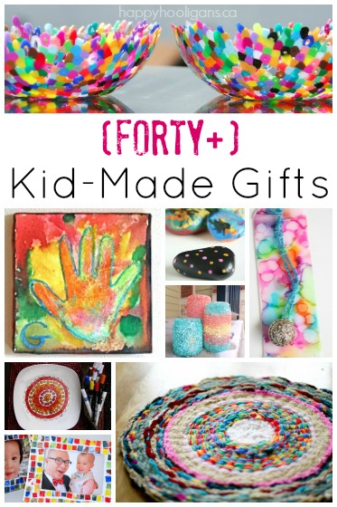 40+ kid made gifts for grownups