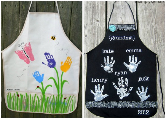 aprons kids can make and give
