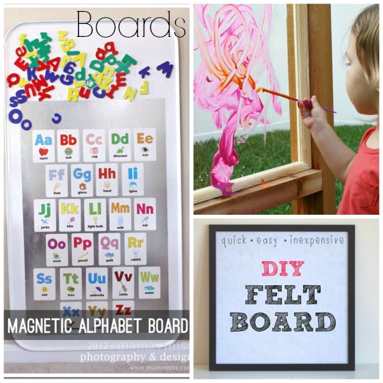 homemade activity boards to make for kids