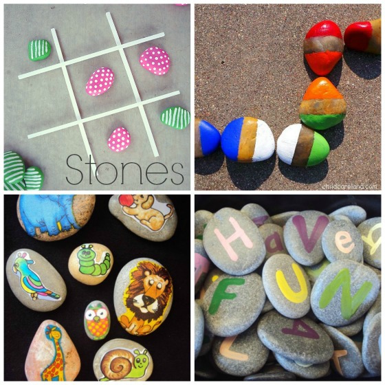 toys to make with stones for kids