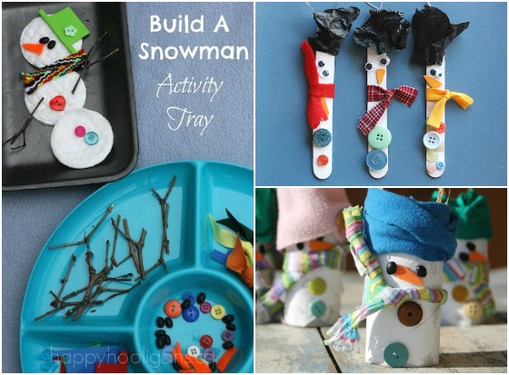 snowman crafts and activities