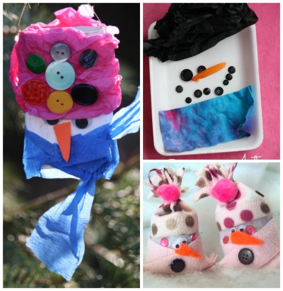 snowman ornaments and activities