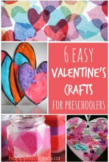 easy valentines crafts for preschool