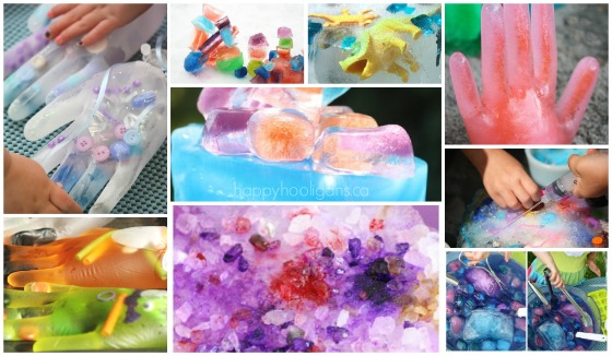 kids science activities with ice