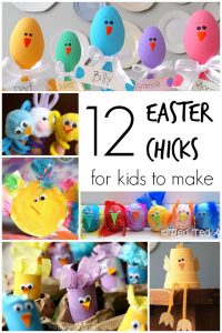 12 Adorable Easter Chick Crafts for Kids to Make - Happy Hooligans