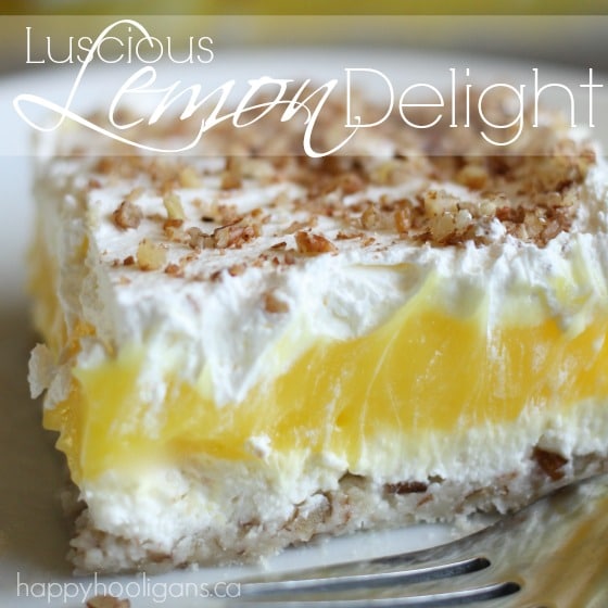 Lemon Delight Dessert Recipe