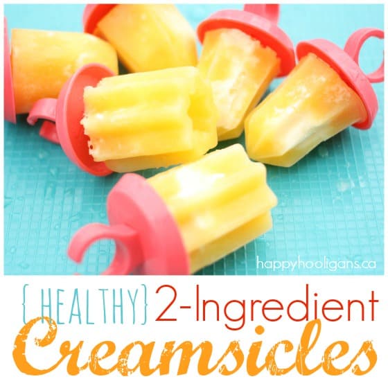 2-ingredient healthy creamsicle recipe