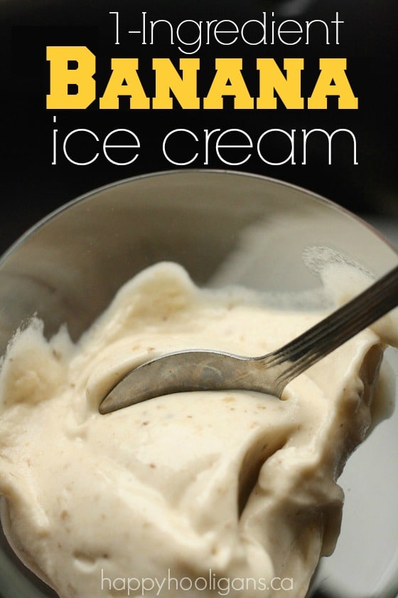 How to Make Frozen Banana Ice Cream
