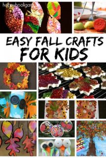 Easy Fall Crafts for Kids - Happy Hooligans