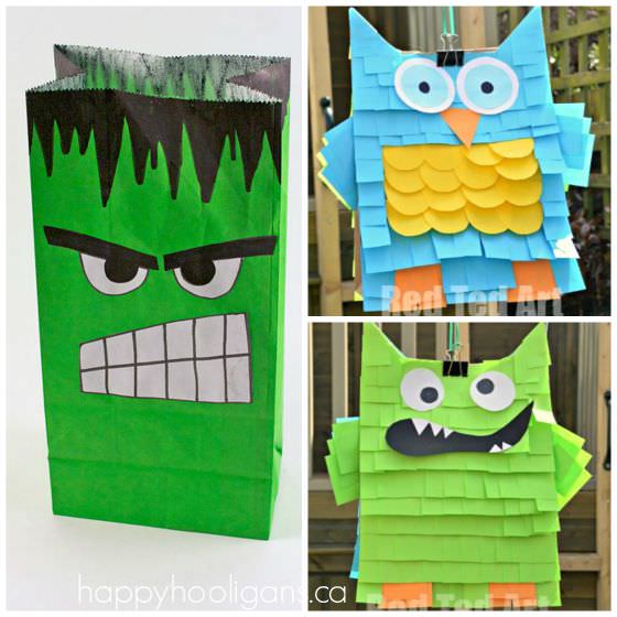 Ways to use paper bags for birthday party accessories copy