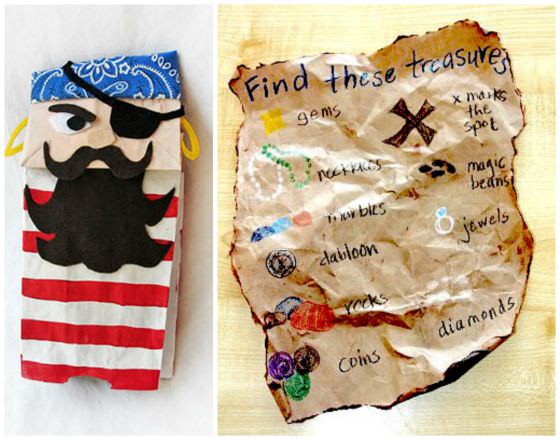 pirate paper bag crafts copy