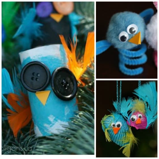 easy bird crafts for toddlers and preschoolers