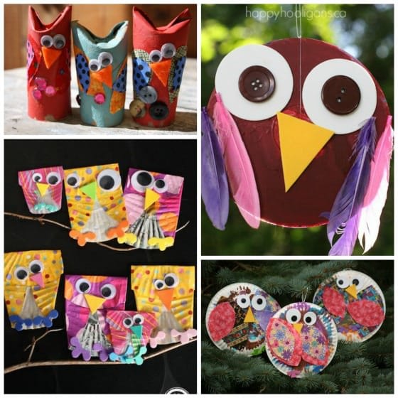 owl crafts that kids can make