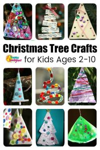 Christmas Tree Ornaments for Toddlers and Preschoolers to Make