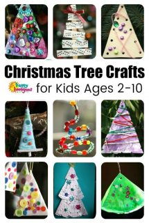 Christmas-Tree-Crafts for Kids