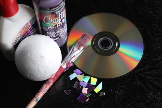 supplies for mosaic dvd ornaments