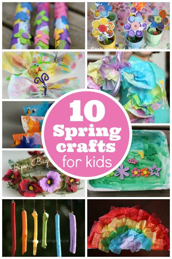 10 spring crafts for kids