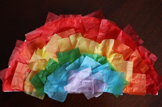 Tissue Paper Sheets asstd Colors  A4 or A5 Rainbow Kids Activity Art& Crafts Set 